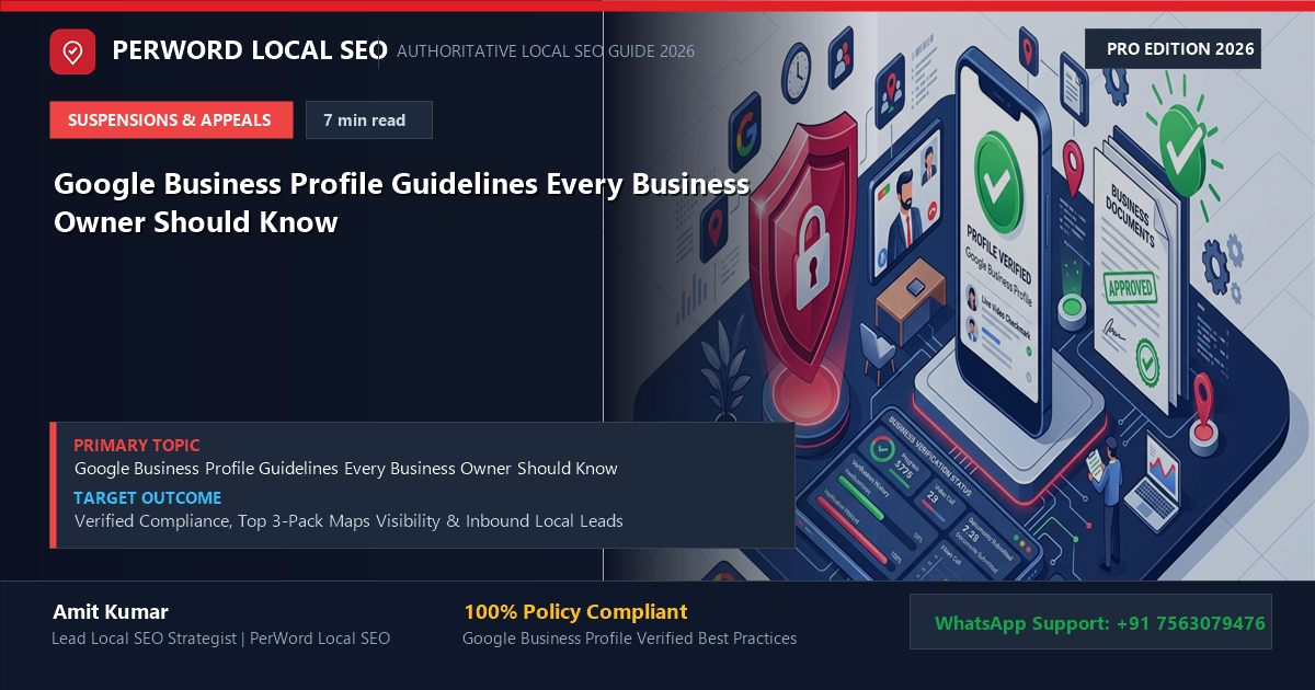 Google Business Profile Guidelines Every Business Owner Should Know