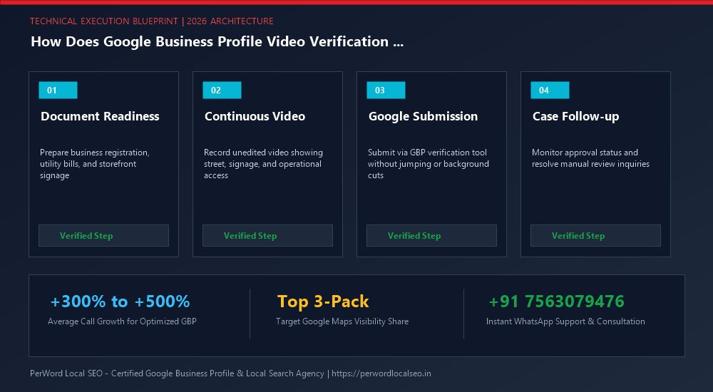 How Does Google Business Profile Video Verification Work? (2026 Blueprint) - Technical Architecture & Verification Workflow