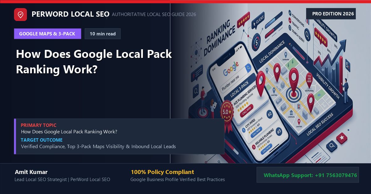 How Does Google Local Pack Ranking Work?