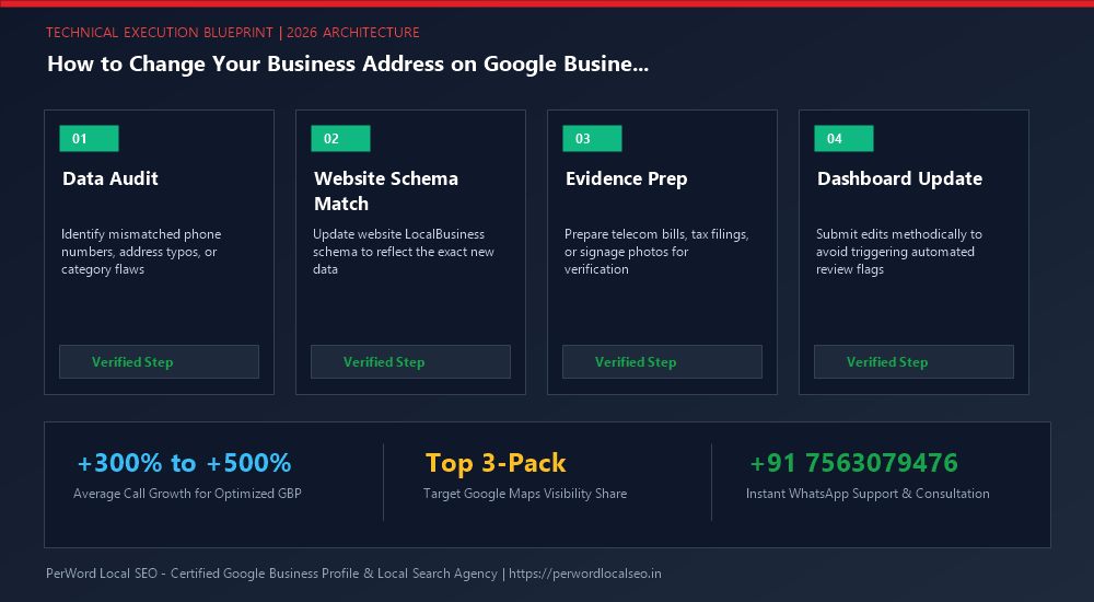 How to Change Your Business Address on Google Business Profile (Relocation Guide) - Technical Architecture & Information Management Blueprint