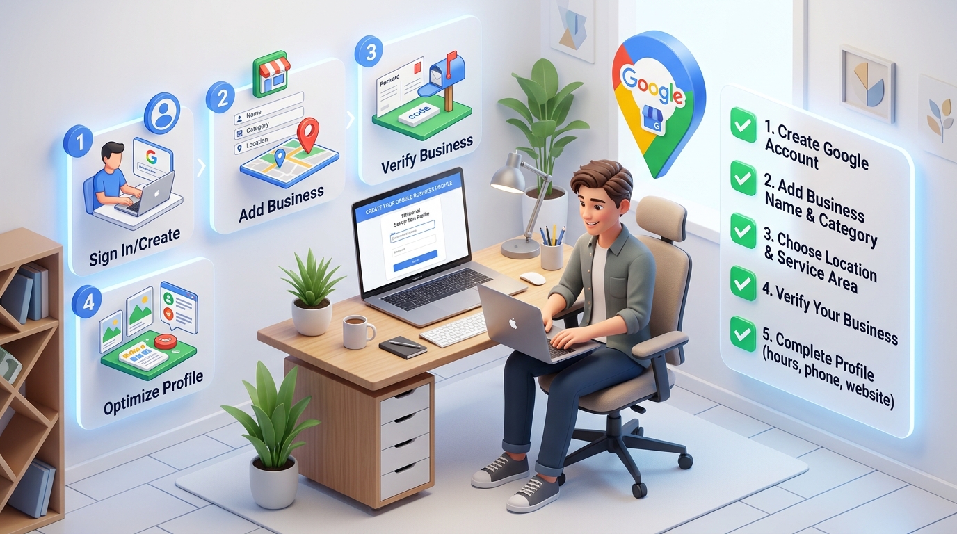 How to Create a Google Business Profile Step by Step