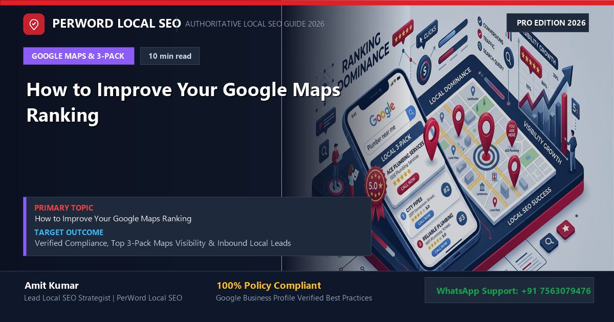 How to Improve Your Google Maps Ranking (The Proven 9-Step Domination Strategy)
