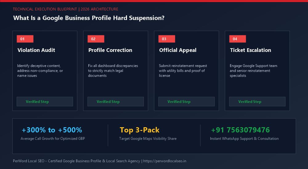 What Is a Google Business Profile Hard Suspension? (And How to Recover) - Technical Architecture & Suspension Recovery Blueprint